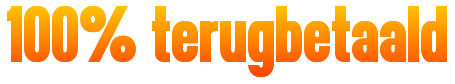 100% Terugbetaald